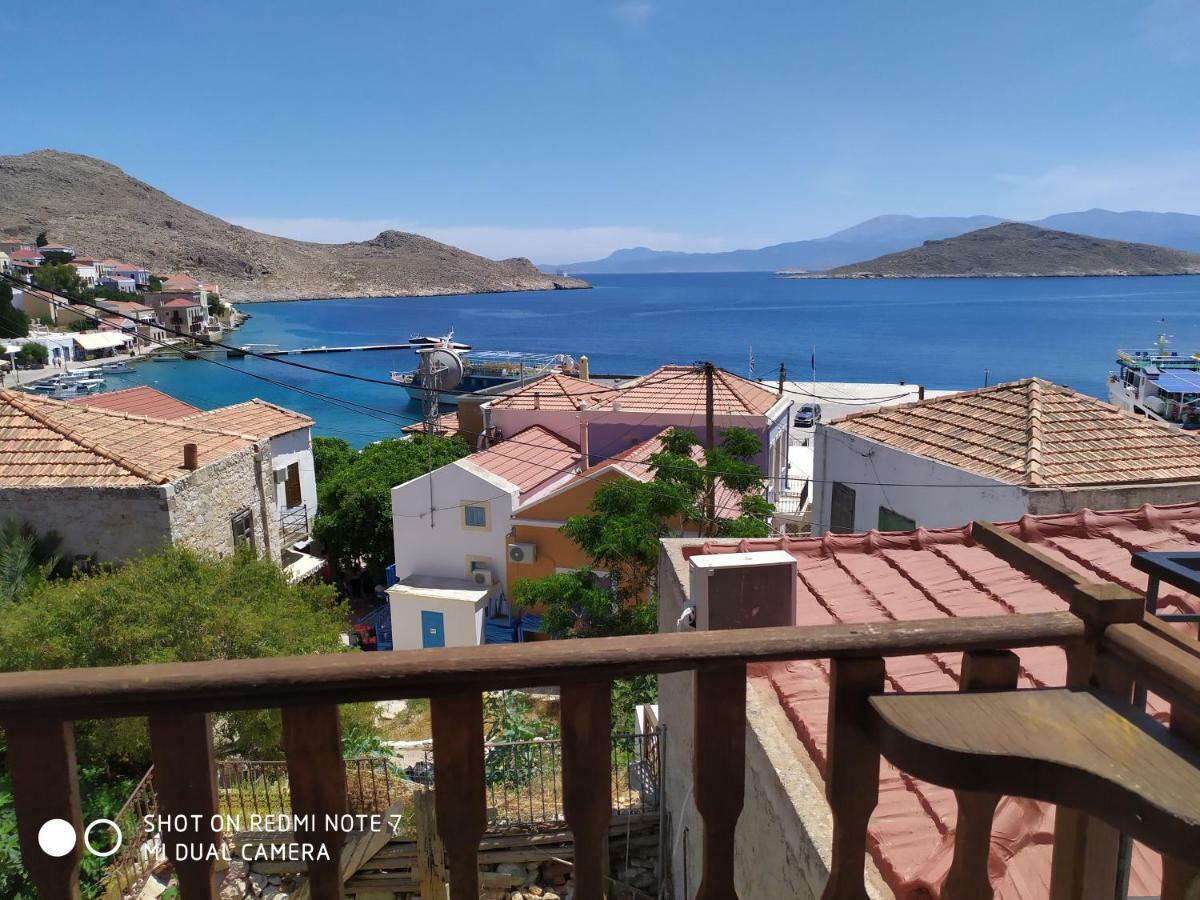 Villa Chrysodimi Chalki Town Exterior foto