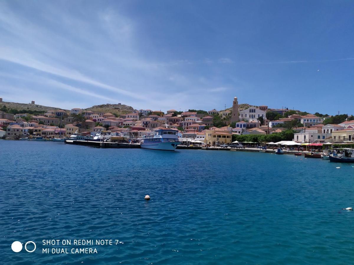 Villa Chrysodimi Chalki Town Exterior foto